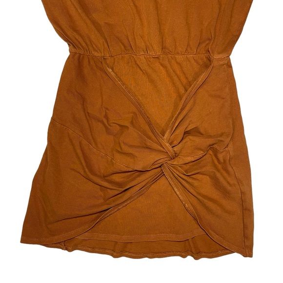 L Space Mini Dress Jesse Twist Front Sleeveless Cotton Jersey Knit Sz Small NEW - Picture 11 of 15